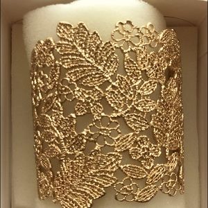 Stella Dot Chantilly Lace Cuff Bracelet